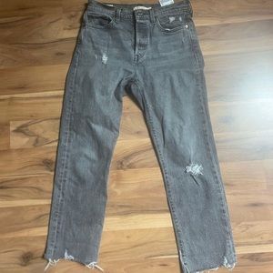 Levi Wedgie Straight Leg Jeans